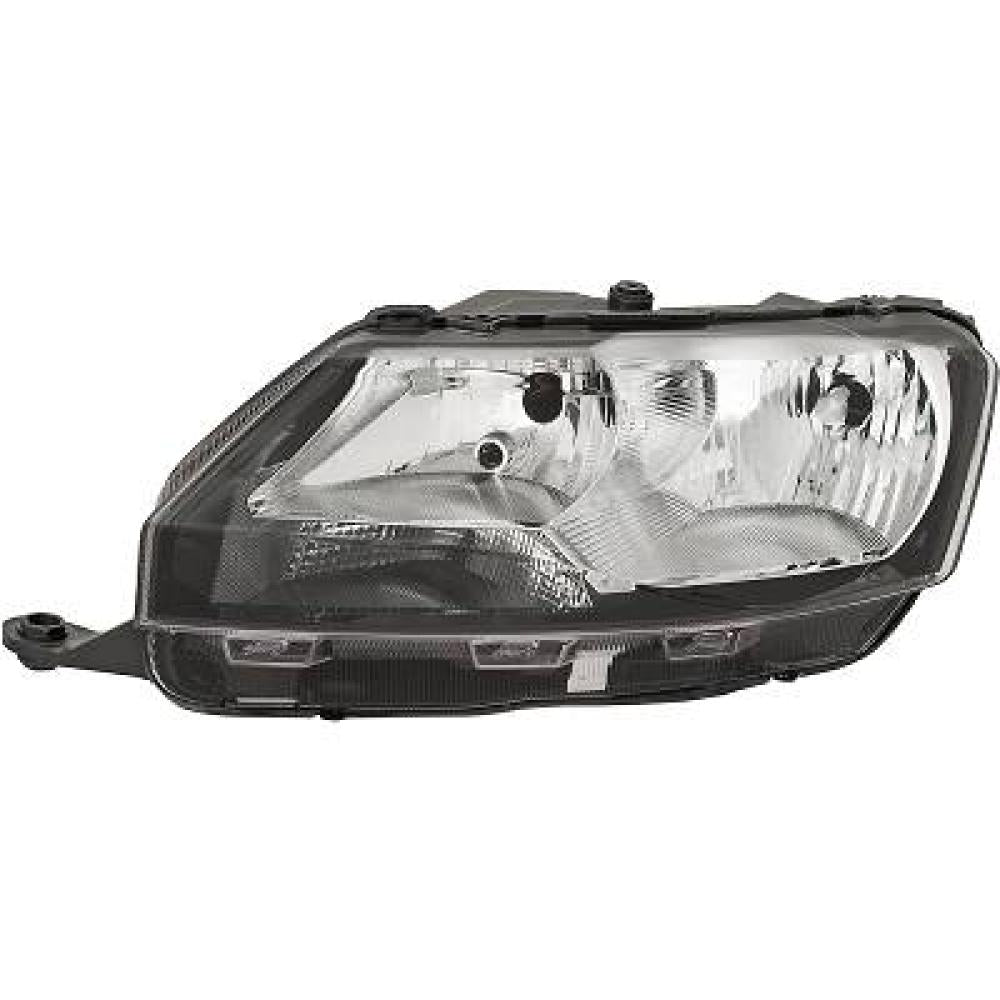 proiettore sinistro h7 h15 elettrico con motore skoda rapid 2012 2016 sk3504904