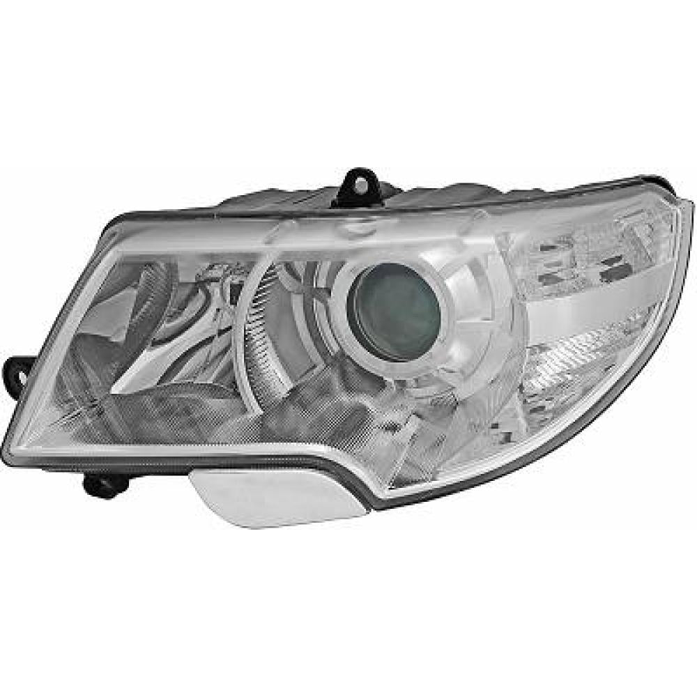 proiettore sinistro h3 h7 elettrico con motore skoda superb 2008 2013 sk4204904
