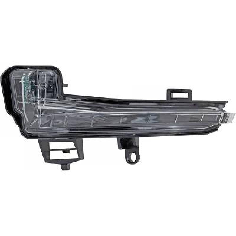 fanale per retrovisore sinistro bianco led skoda superb 2015 2019 3v0949101