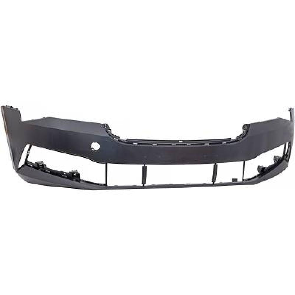 paraurti anteriore nero liscio da primerizzare con tracce lavafari skoda superb 2019 2024 3v0807218d