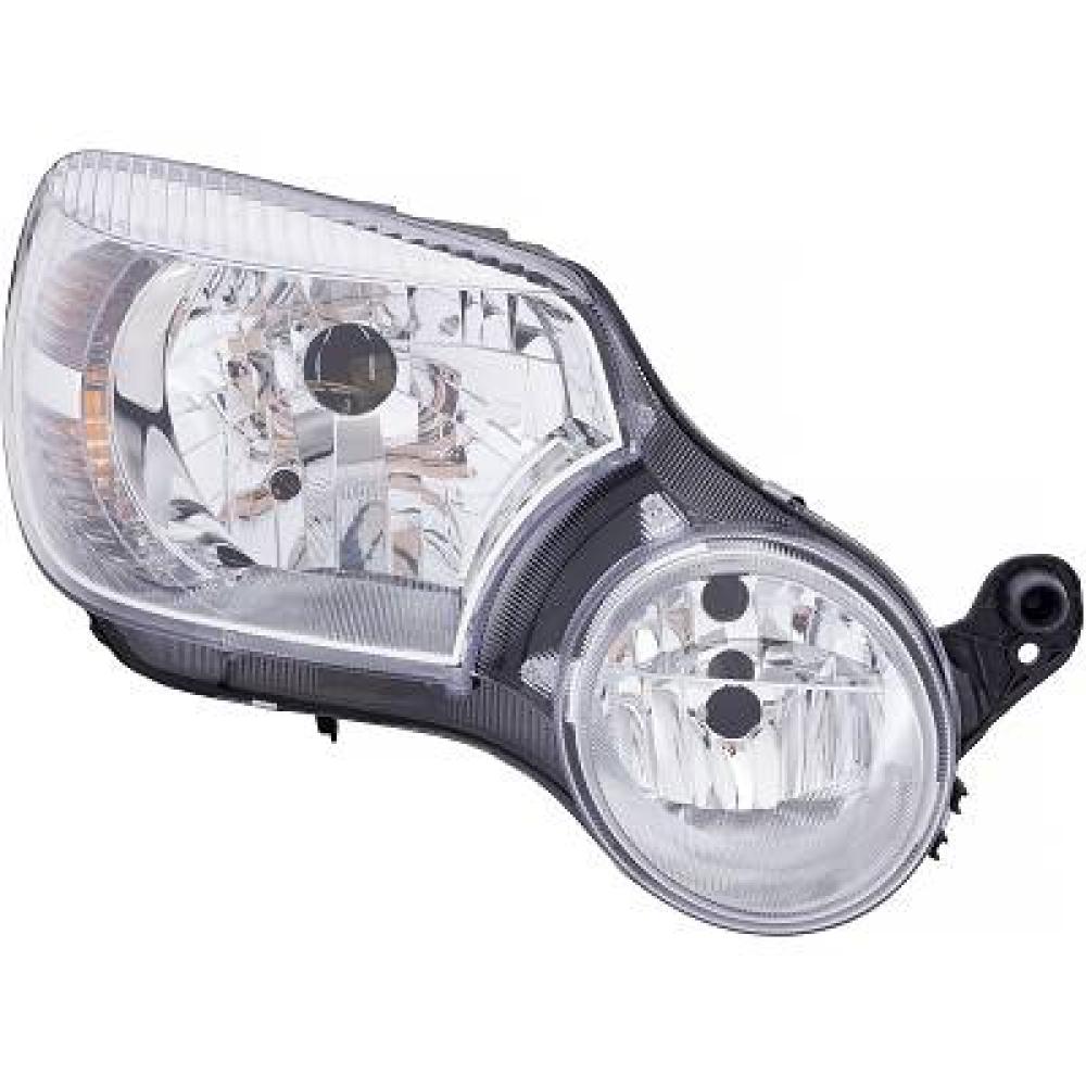 proiettore destro h7 h4 elettrico con motore con fendinebbia skoda yeti 5l 2010 2013 sk7104903