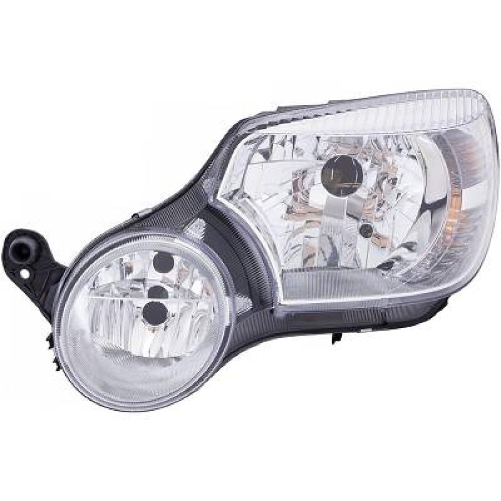 proiettore sinistro h7 h4 elettrico con motore con fendinebbia skoda yeti 5l 2010 2013 sk7104904
