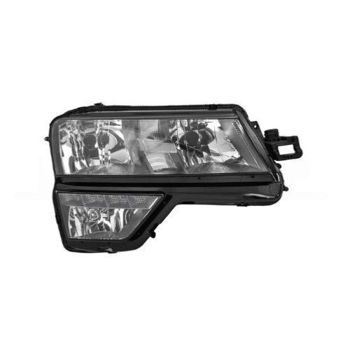 proiettore destro h7 h7 elettrico con motore con luce diurna senza fendinebbia led versione varroc skoda karoq 2017 2021 sk7504913