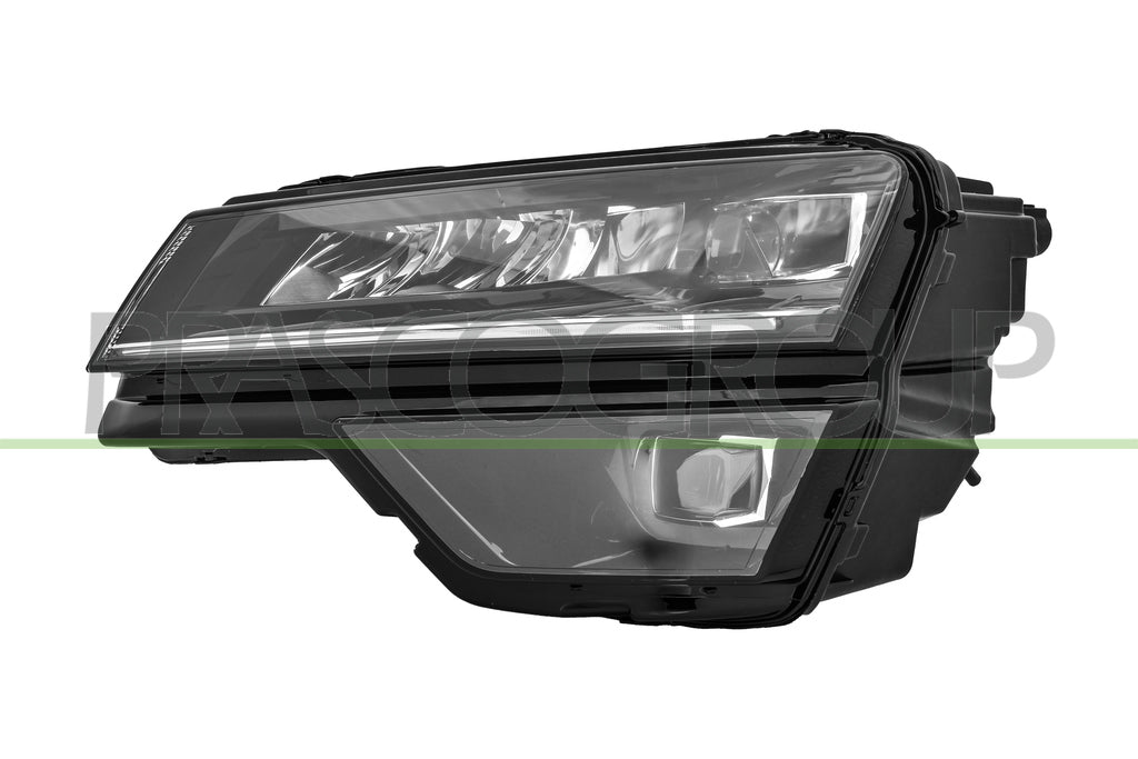 proiettore sinistro elettrico con motore senza centralina full led versione varroc skoda karoq 2017 2021 sk7504934