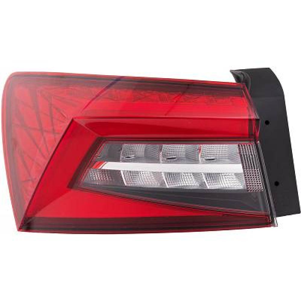 fanale posteriore sinistro esterno senza porta lampada led versione valeo skoda kodiaq ns7 2016 2021 565945207a