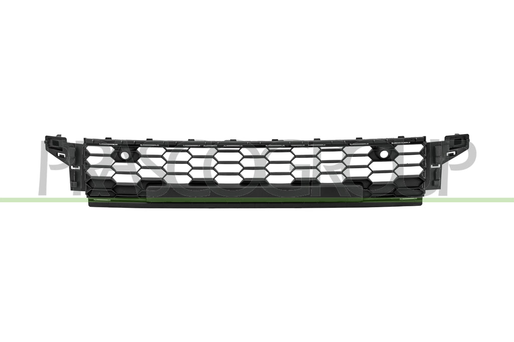 griglia paraurti anteriore centrale nera con fori pdc skoda kodiaq 2021 2024 sk8122120