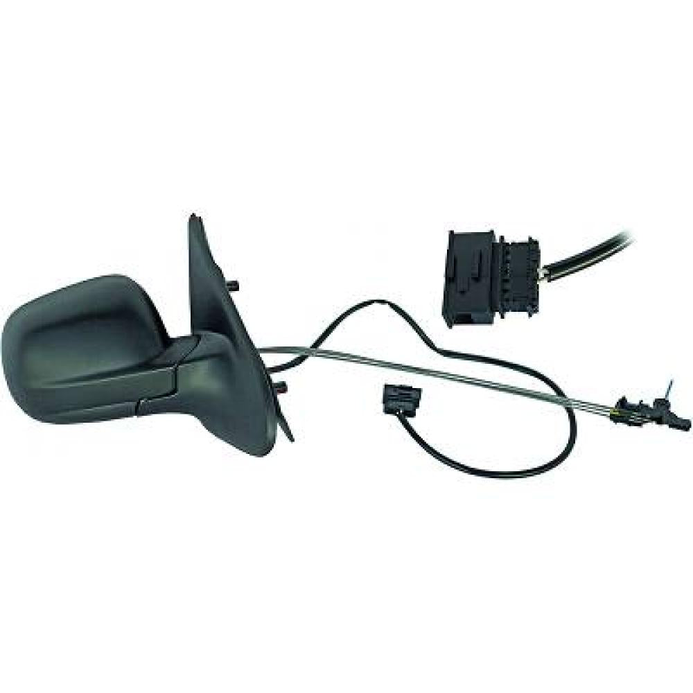 retrovisore destro a cavi nero con sonda calotta piccola seat ibiza cordoba 1999 2002 st0317123