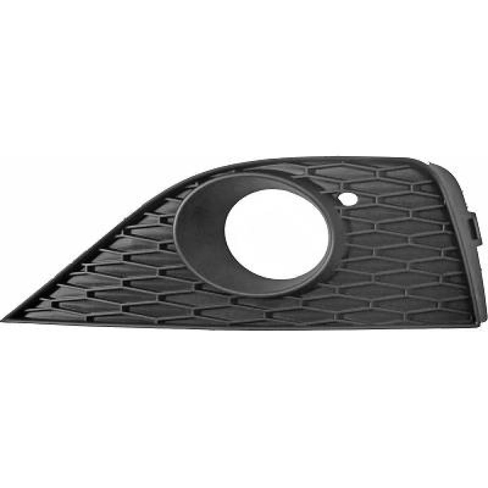 griglia sinistra paraurti anteriore nera con sede fendi seat ibiza 2008 2012 st0352134