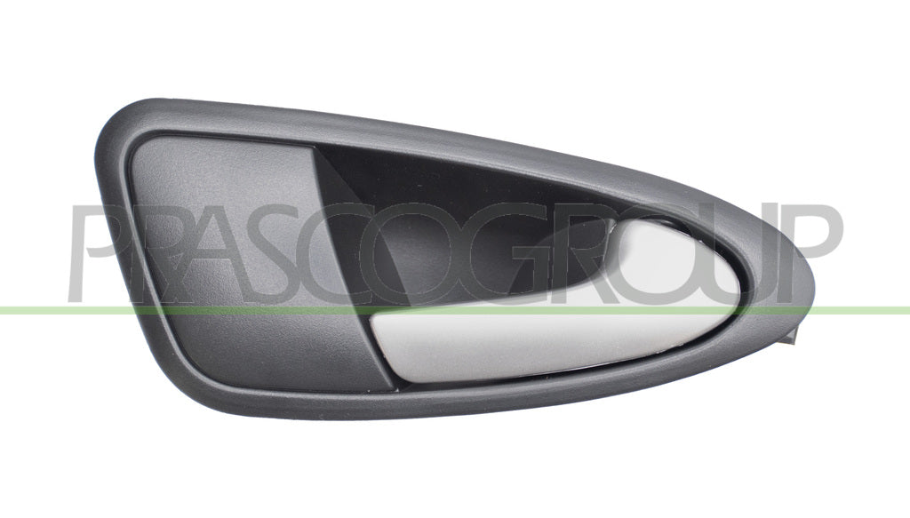maniglia anteriore destra interna con leva argento scuro con mostrina nera seat ibiza 2008 2012 st0358401