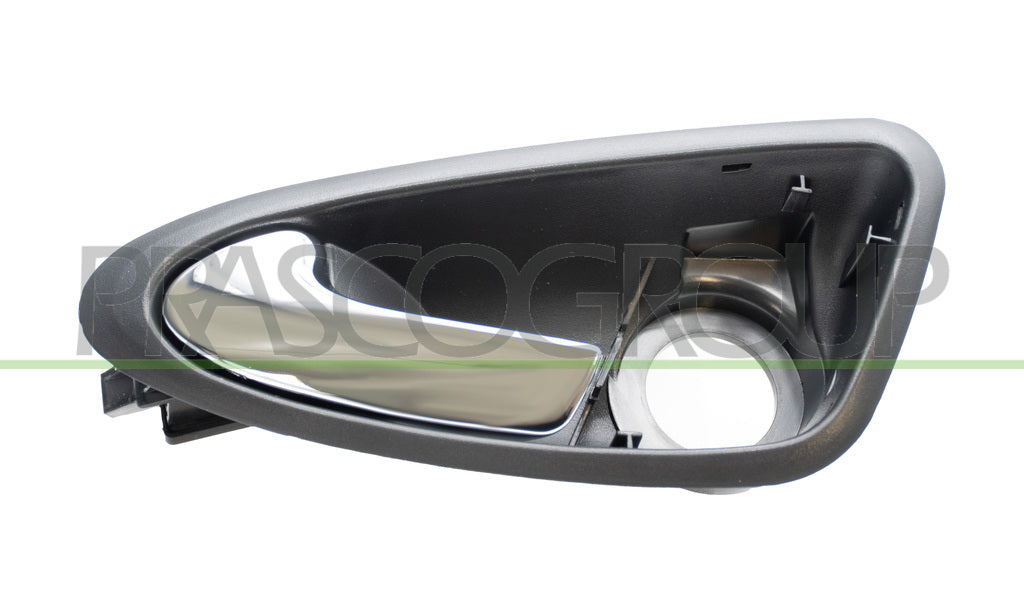 maniglia anteriore sinistra interna con leva cromata con mostrina nera seat ibiza 2008 2012 st0358414