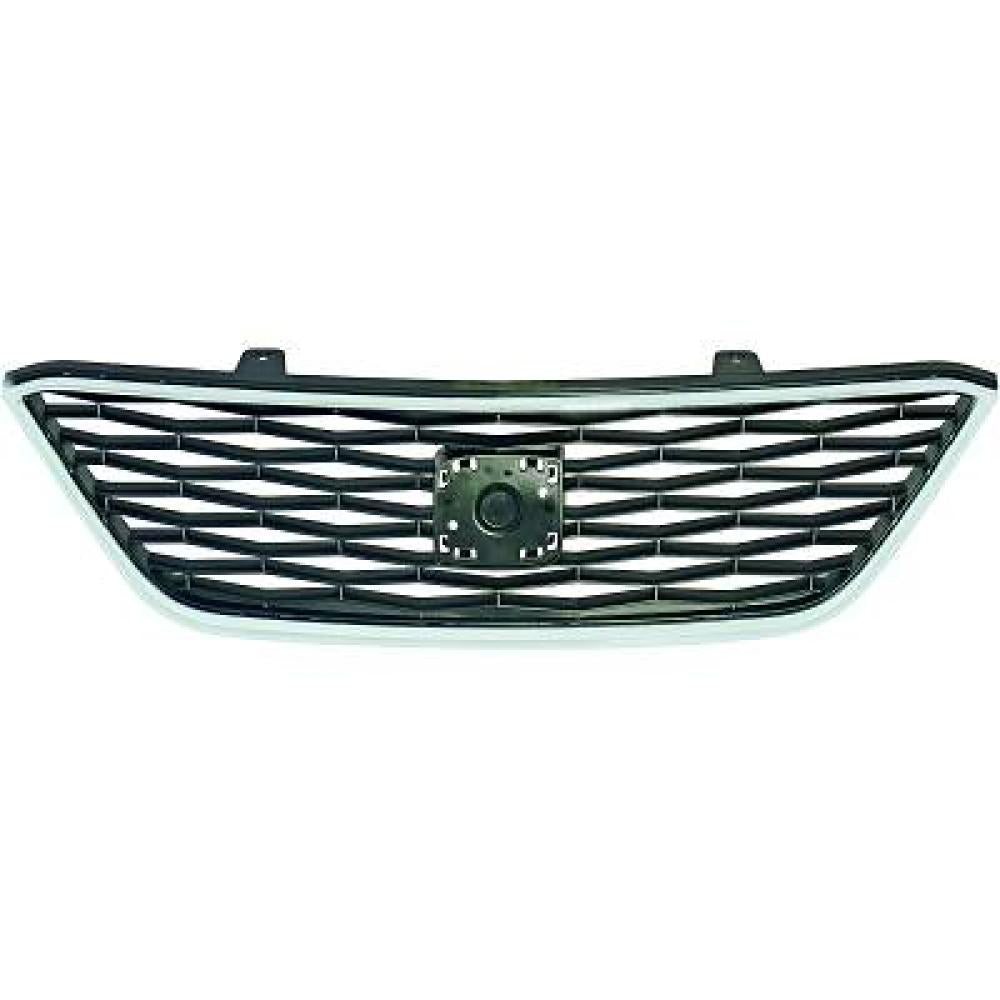 griglia radiatore nera con modanatura cromata seat ibiza 2012 2015 st0362001