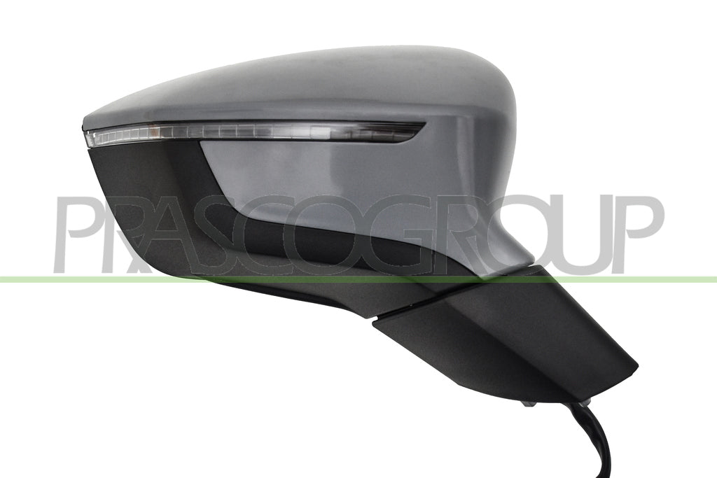 retrovisore destro elettrico con primer termico chiudibile con fanale con blis convesso 10 pins seat ateca kh7 2016 2020 st8107333