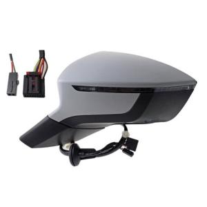 retrovisore sinistro elettrico con primer termico chiudibile con fanale con luce cortesia con blis convesso 11 pins seat ateca kh7 2016 2020 st8107344