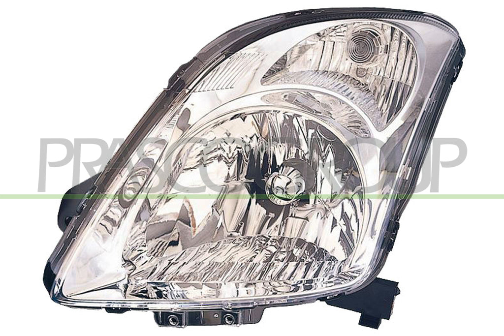 proiettore sinistro h4 elettrico senza motore cromato suzuki swift 2007 2010 sz0344804