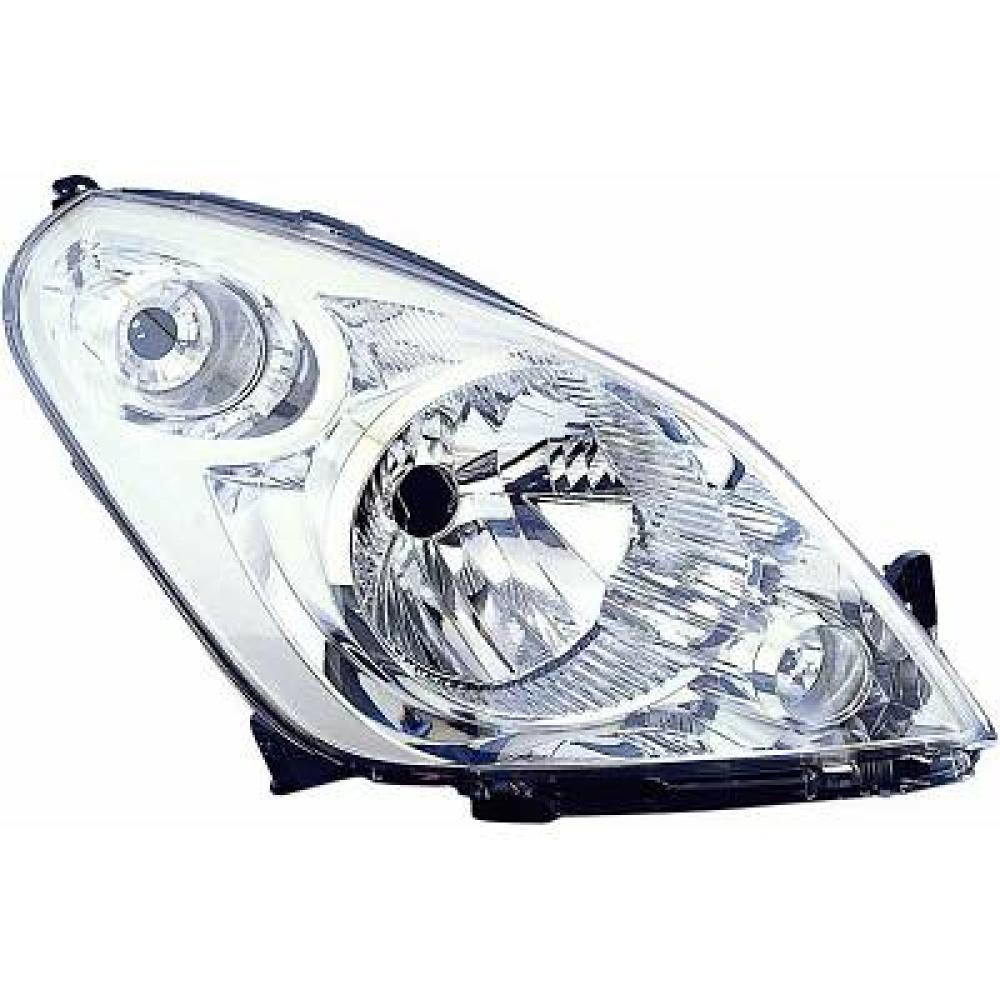 proiettore destro h4 elettrico con motore suzuki splash 2008 2012 35120 51k00