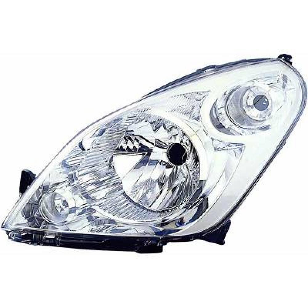 proiettore sinistro h4 elettrico con motore suzuki splash 2008 2012 35320 51k00