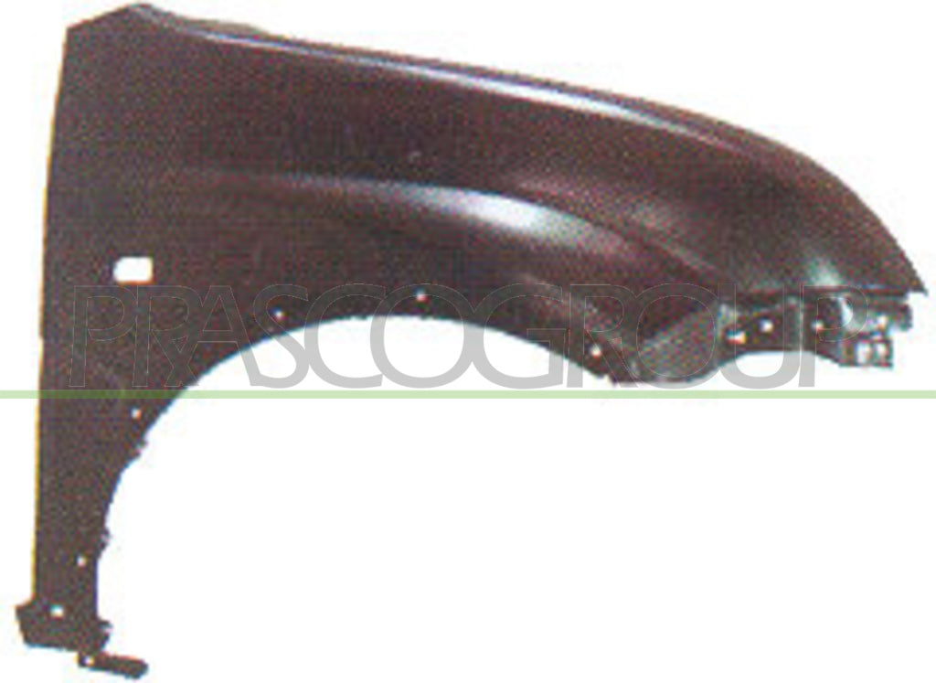 parafango anteriore destro con fori lucciola e parafanghino suzuki ignis 2004 2008 sz3203013