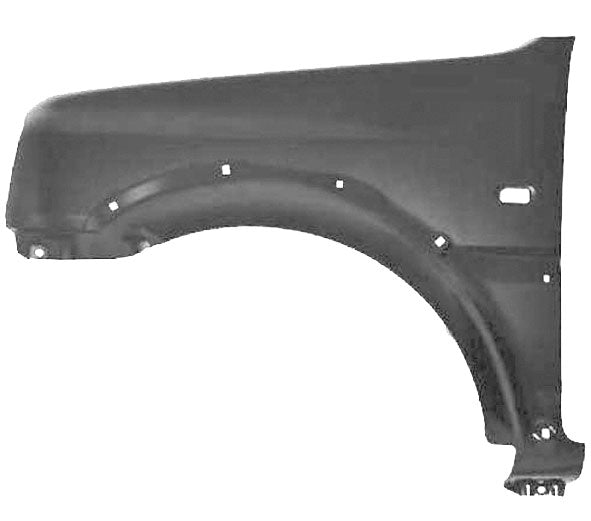 parafango anteriore sinistro con fori lucciola e parafanghino suzuki jimny 2001 2006 sz7103004