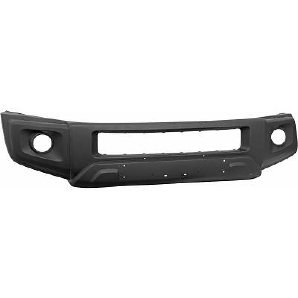 paraurti anteriore nero goffrato con sede fendi con fori lavafari suzuki jimny 2018 sz7161021