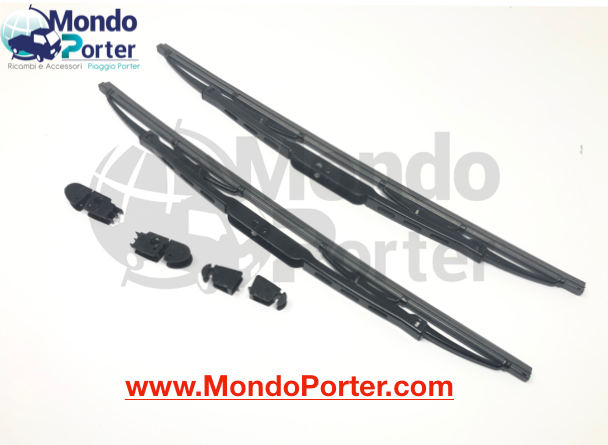 Kit Spazzole Tergicristallo Piaggio Porter - Mondo Porter