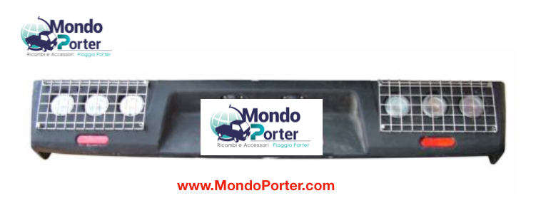 Kit Protezione Fanalini Stop Piaggio Porter - Mondo Porter