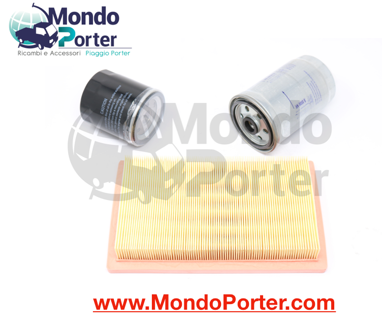 kit tagliando Piaggio Porter Diesel - Mondo Porter