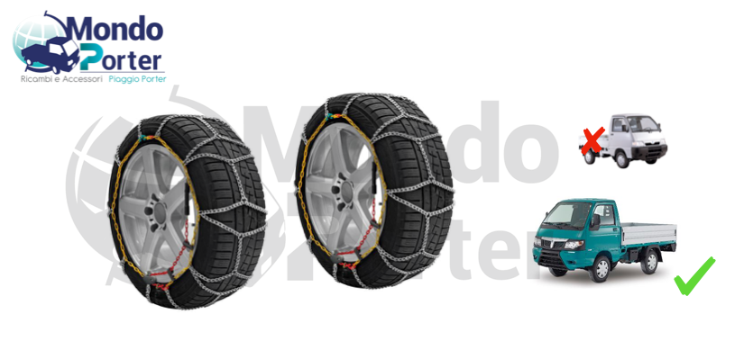 Catene da Neve Piaggio Porter 155/80 R 12' - Mondo Porter
