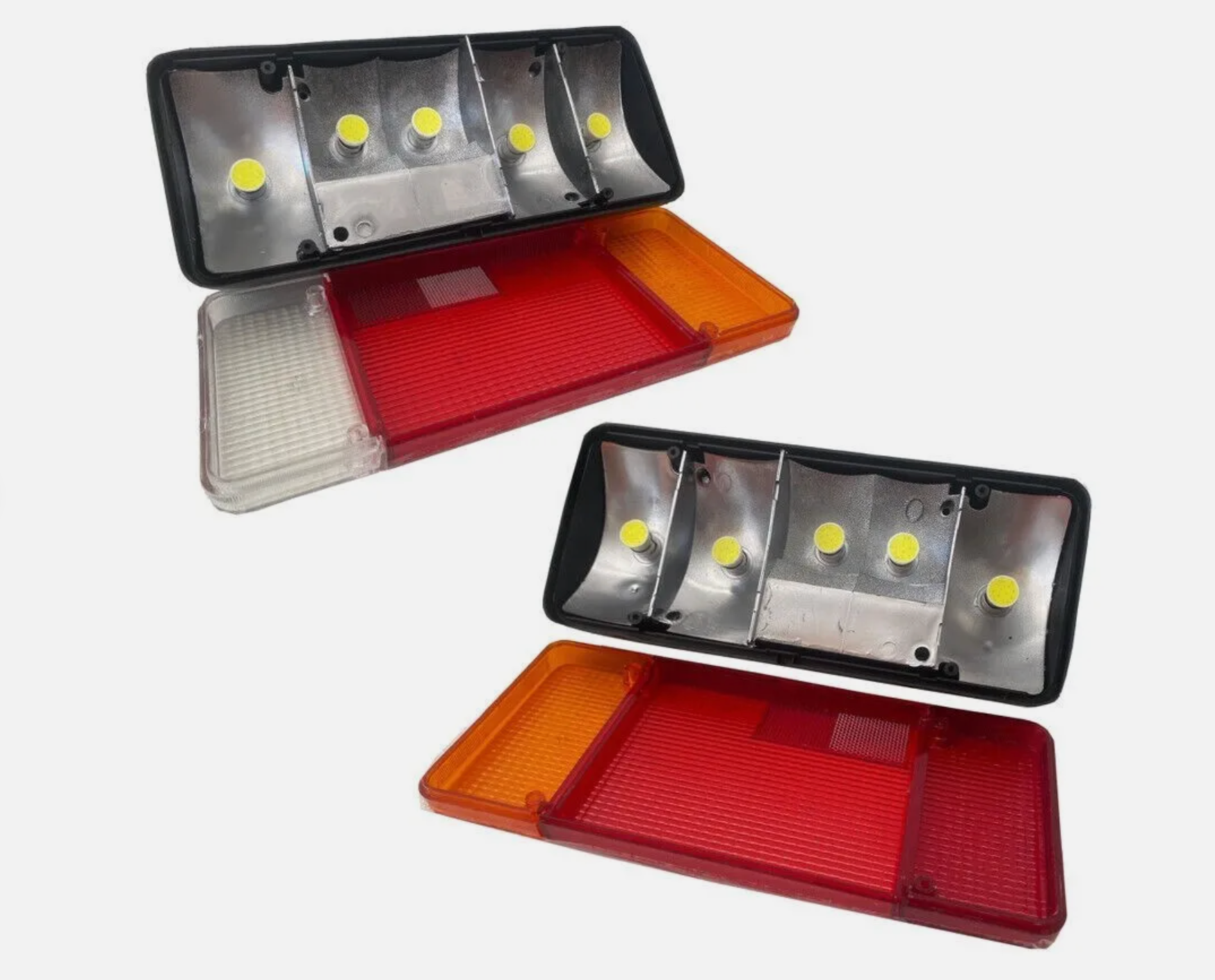 Coppia faro fanale posteriore destro sinistro adatto a Iveco Daily Ducato Boxer