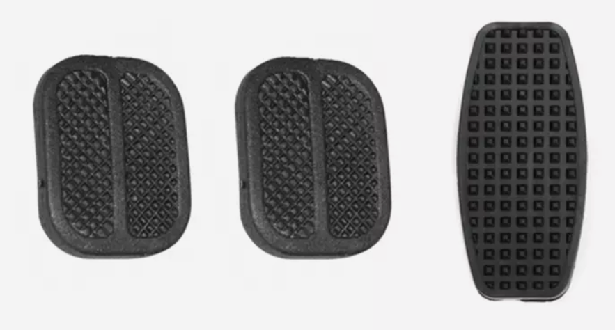Kit Serie Copripedale Freno, Frizione, Acceleratore Fiat Panda
