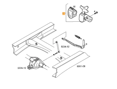 CORRETTORE DI FRENATA COMPLETO DAILY OE 500329931