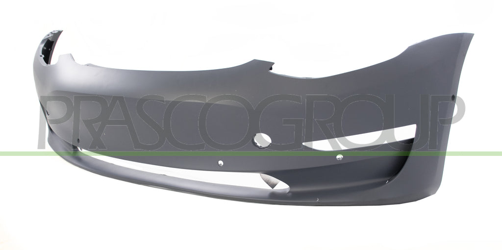 paraurti anteriore con primer con fori pdc supporti con fori park assist tesla model 3 2016 2023 ts3001001