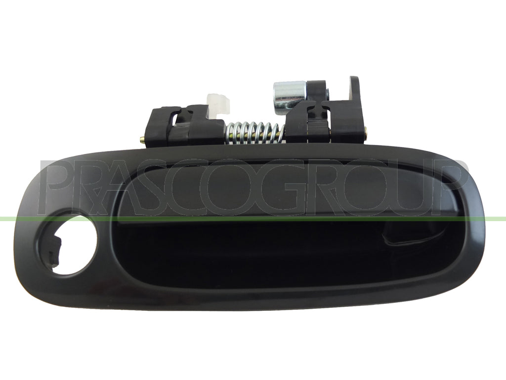 maniglia anteriore destra esterna nera liscia con foro nottolino toyota corolla e11 1997 2000 ty0858007