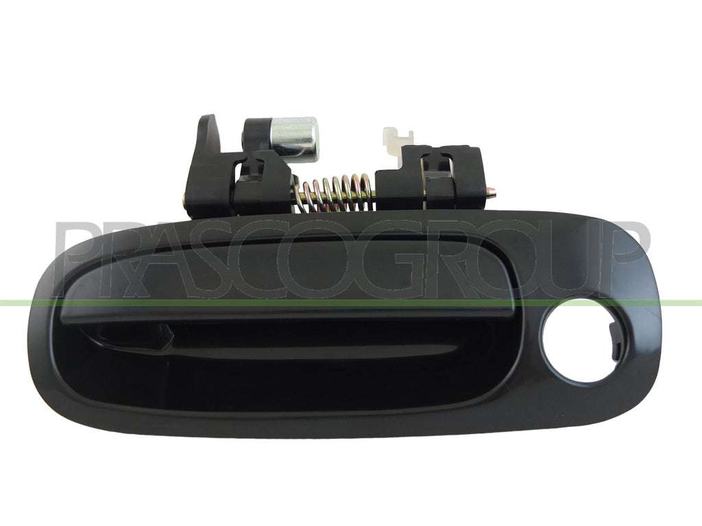 maniglia anteriore sinistra esterna nera liscia con foro nottolino toyota corolla e11 1997 2000 ty0858008