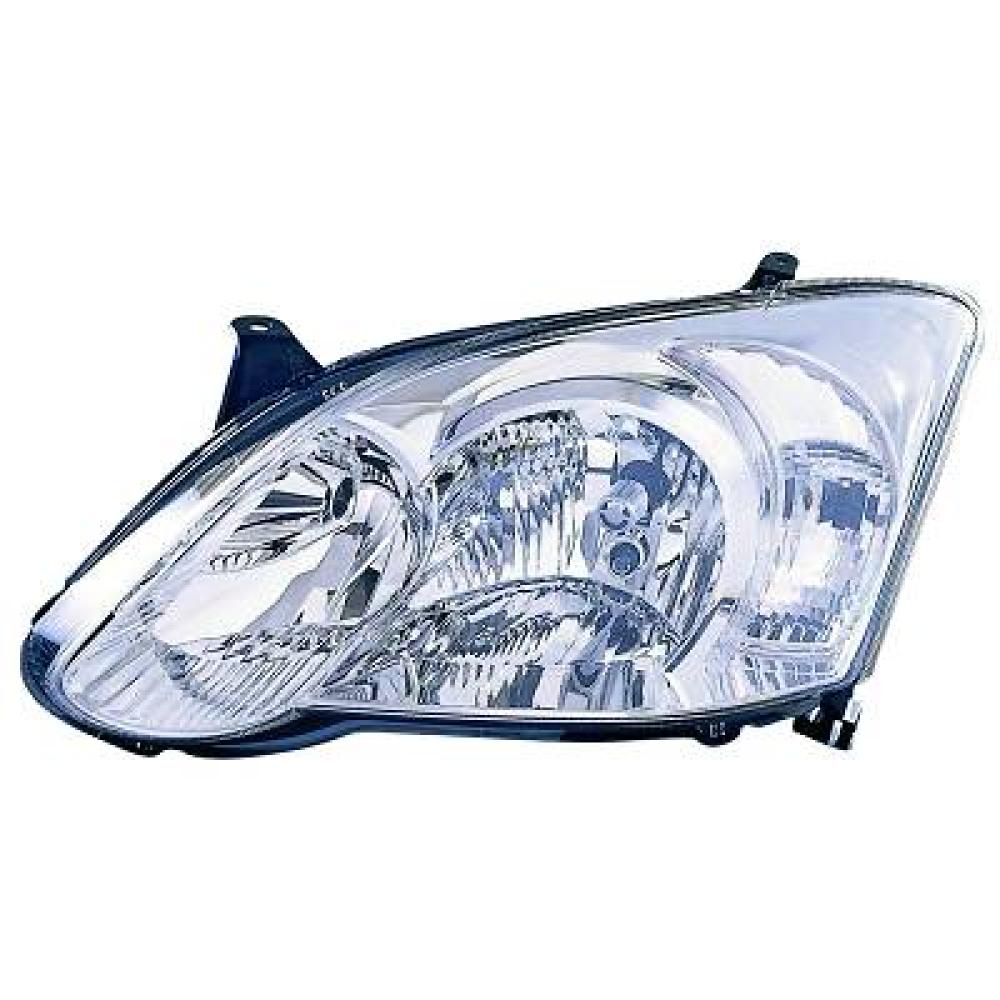 proiettore destro h7 h7 elettrico con motore versione valeo toyota corolla 2004 2007 8113002380