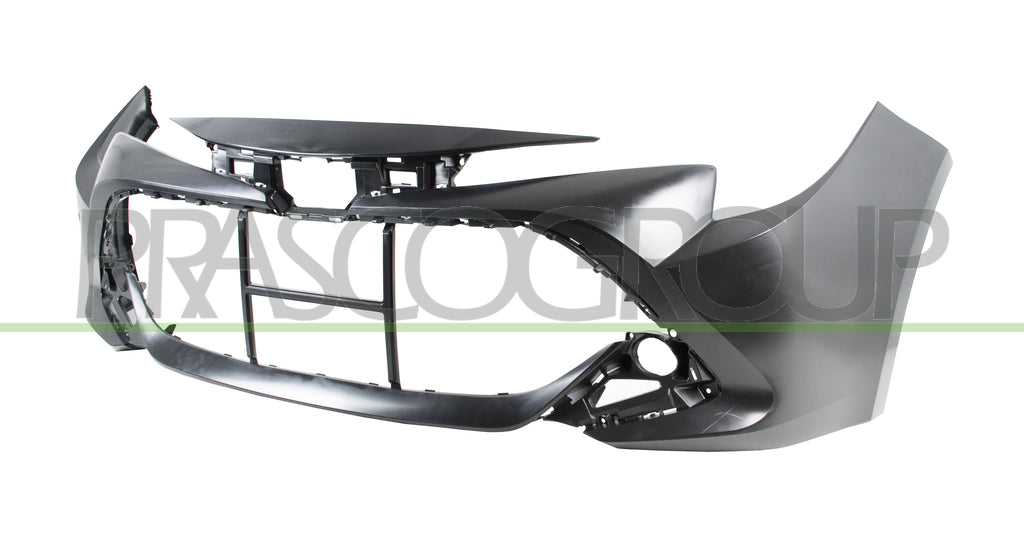paraurti anteriore nero liscio da primerizzare con tracce pdc park assist e lavafari toyota corolla e210 2019 2023 ty0961001