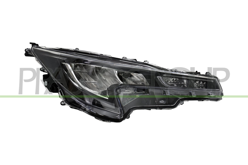 proiettore destro elettrico con motore con luce diurna full led standard mod 5 porte station wagon toyota corolla e210 2019 2023 ty0964913