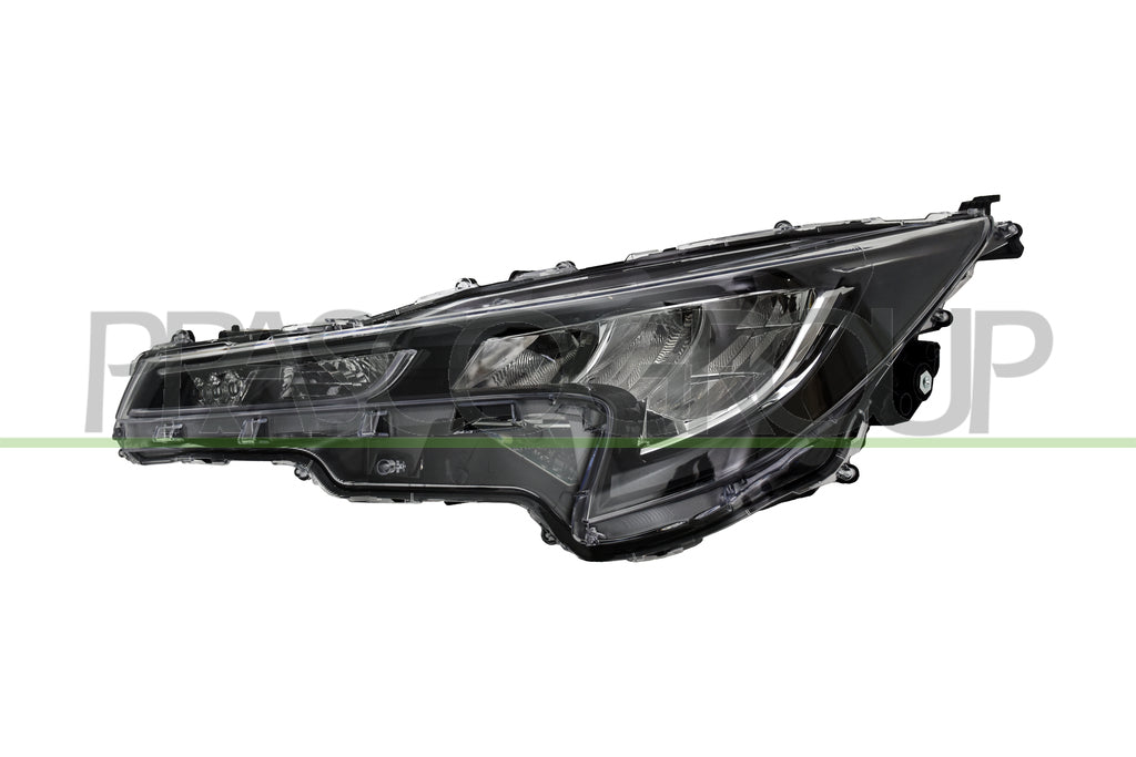 proiettore sinistro elettrico con motore con luce diurna full led standard mod 5 porte station wagon toyota corolla e210 2019 2023 ty0964914