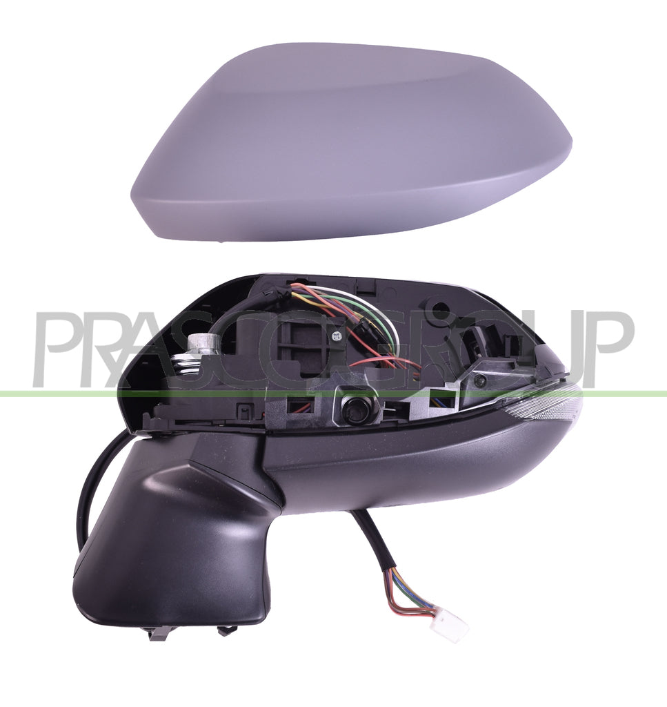 retrovisore sinistro elettrico termico con primer chiudibile con fanale con blis convesso 9 pins toyota corolla e210 2019 2023 ty0967314