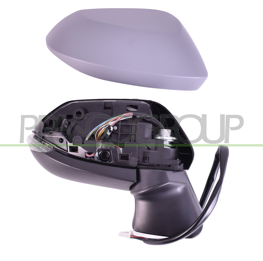 retrovisore destro elettrico con primer chiudibile con fanale con memoria con blis convesso 12 pins toyota corolla e210 2019 2023 ty0967321