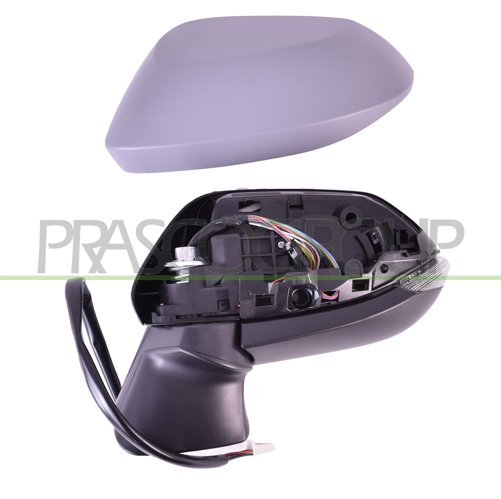 retrovisore sinistro elettrico con primer chiudibile con fanale con memoria con blis convesso 12 pins toyota corolla e210 2019 2023 ty0967322