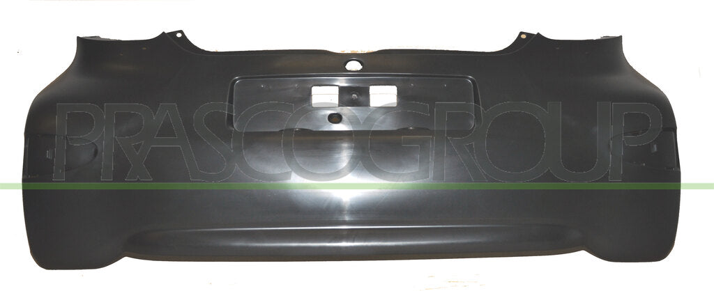 paraurti posteriore nero liscio da primerizzare toyota aygo 2005 2008 ty2011051