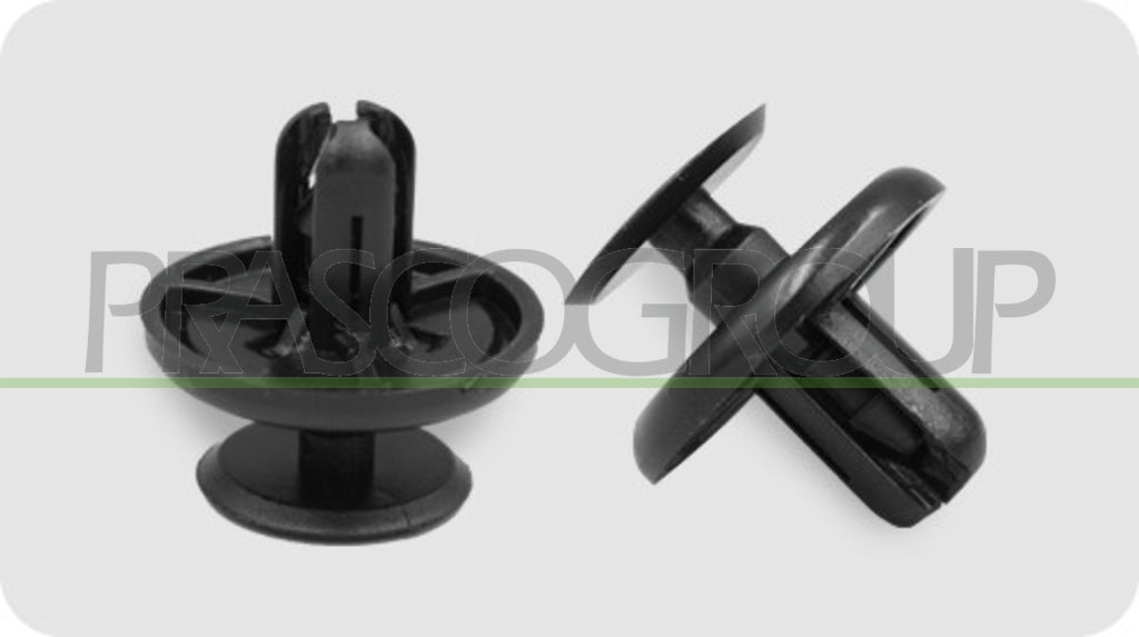 rivetti plastica 8 pezzi lunghezza 7 mm larghezza 2 mm testa 15 mm foro 7 mm citroen c1 2005 2008 ty201cl02