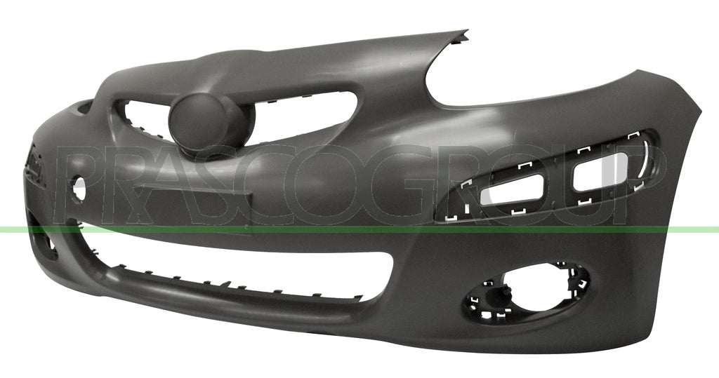 paraurti anteriore con primer con sede fendi con fori modanature toyota aygo 2009 2011 ty2021001