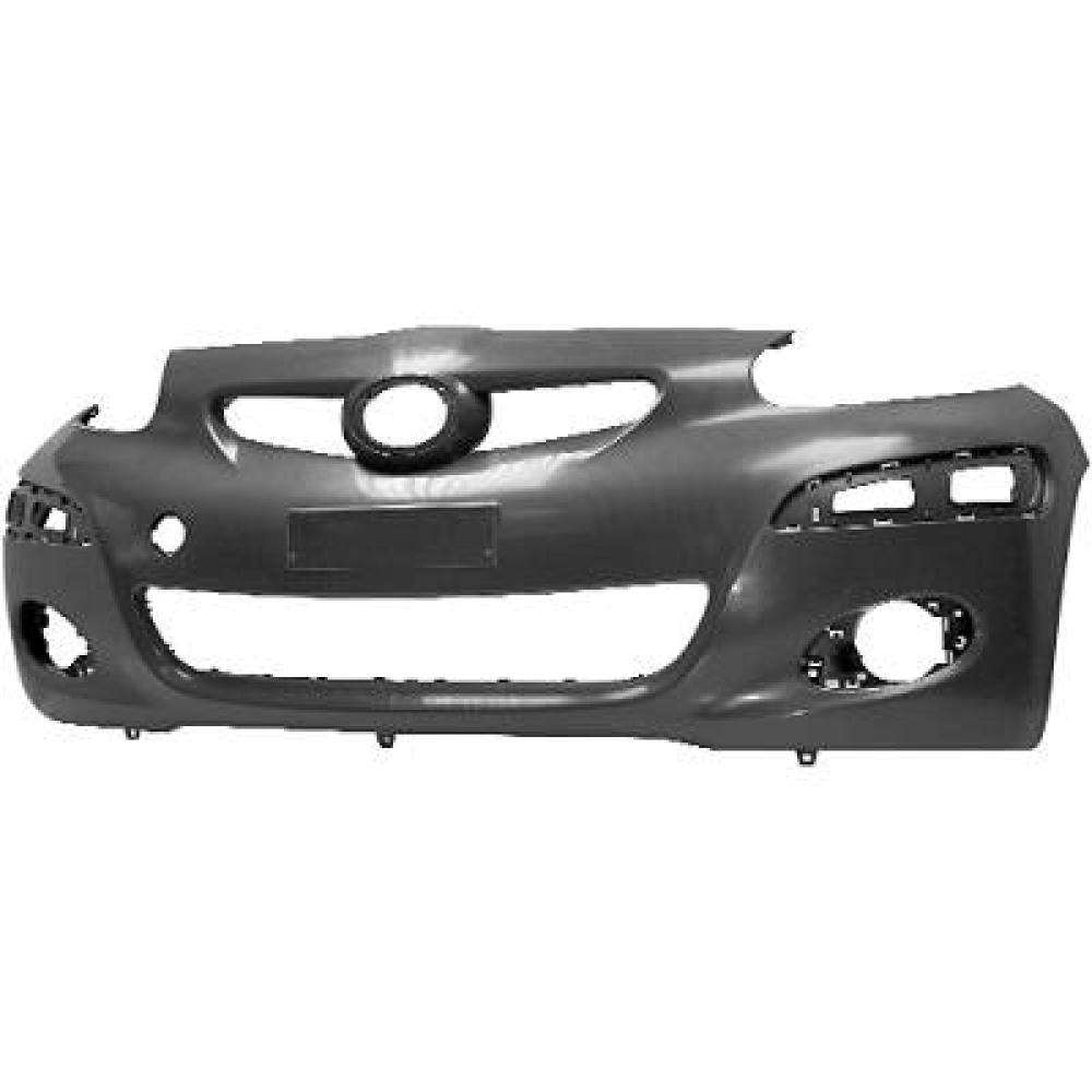 paraurti anteriore con primer con sede fendi con fori modanature toyota aygo 2009 2011 521190h908