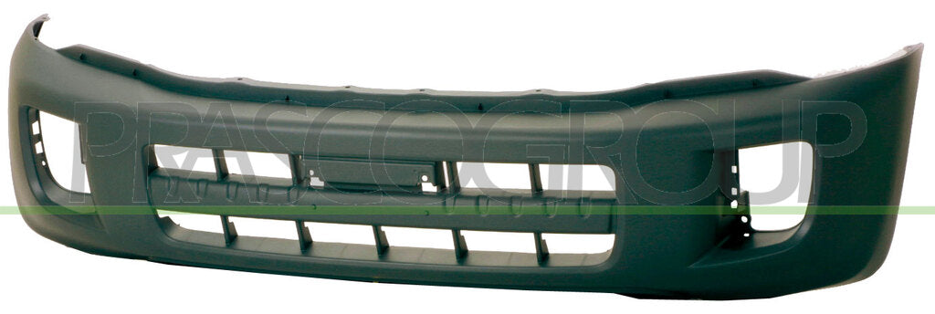 paraurti anteriore nero goffrato con sede fendi con fori parafanghini toyota rav 4 2000 2003 ty2831011