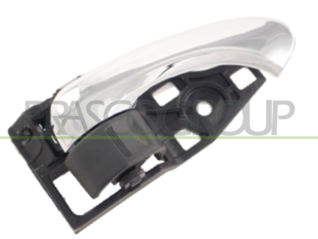 maniglia anteriore posteriore destra interna con leva cromata pulsante chiusura nero con mostrina nera toyota rav 4 2006 2009 ty2878605