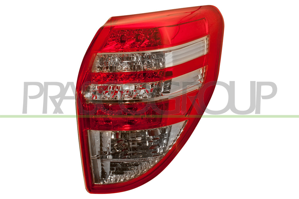 fanale posteriore destro rosso bianco senza portalampada led toyota rav 4 2009 2010 ty2894153
