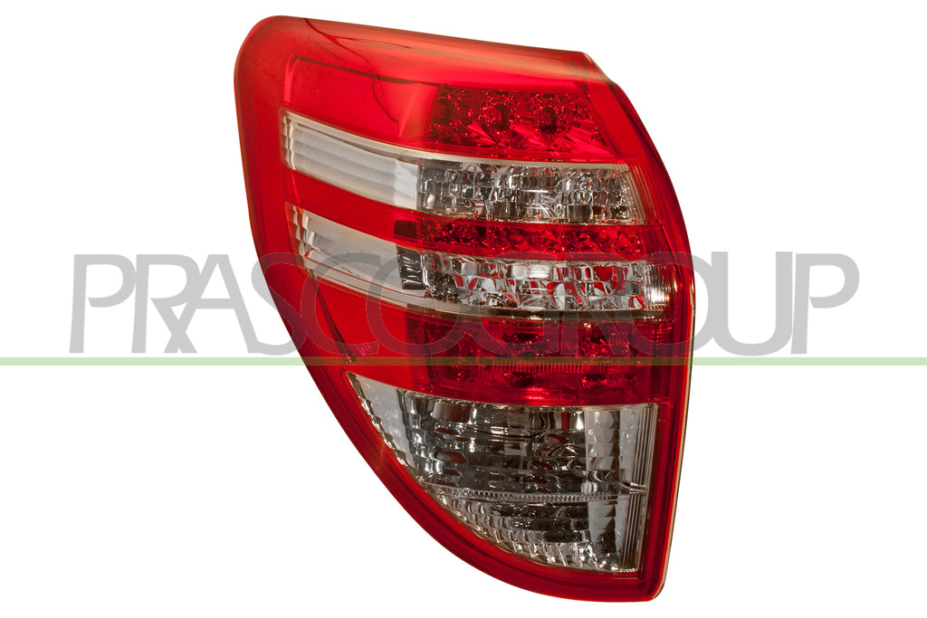 fanale posteriore sinistro rosso bianco senza portalampada led toyota rav 4 2009 2010 ty2894154