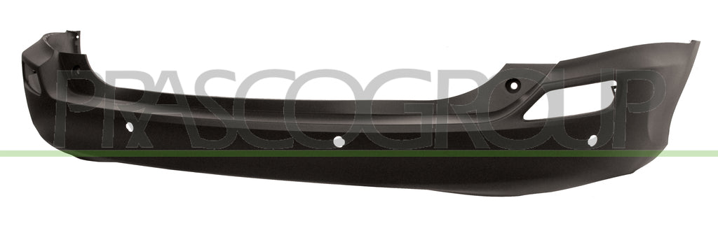 paraurti posteriore grigio scuro con fori pdc supporti toyota rav 4 2013 2015 ty2911061