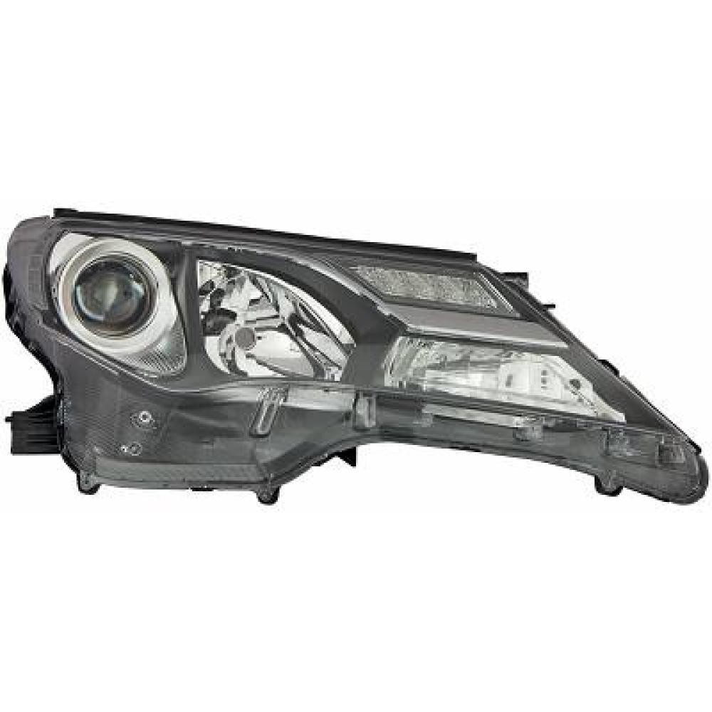 proiettore destro hb3 hb3 elettrico senza motore led versione stanley toyota rav 4 2013 2015 8113042540